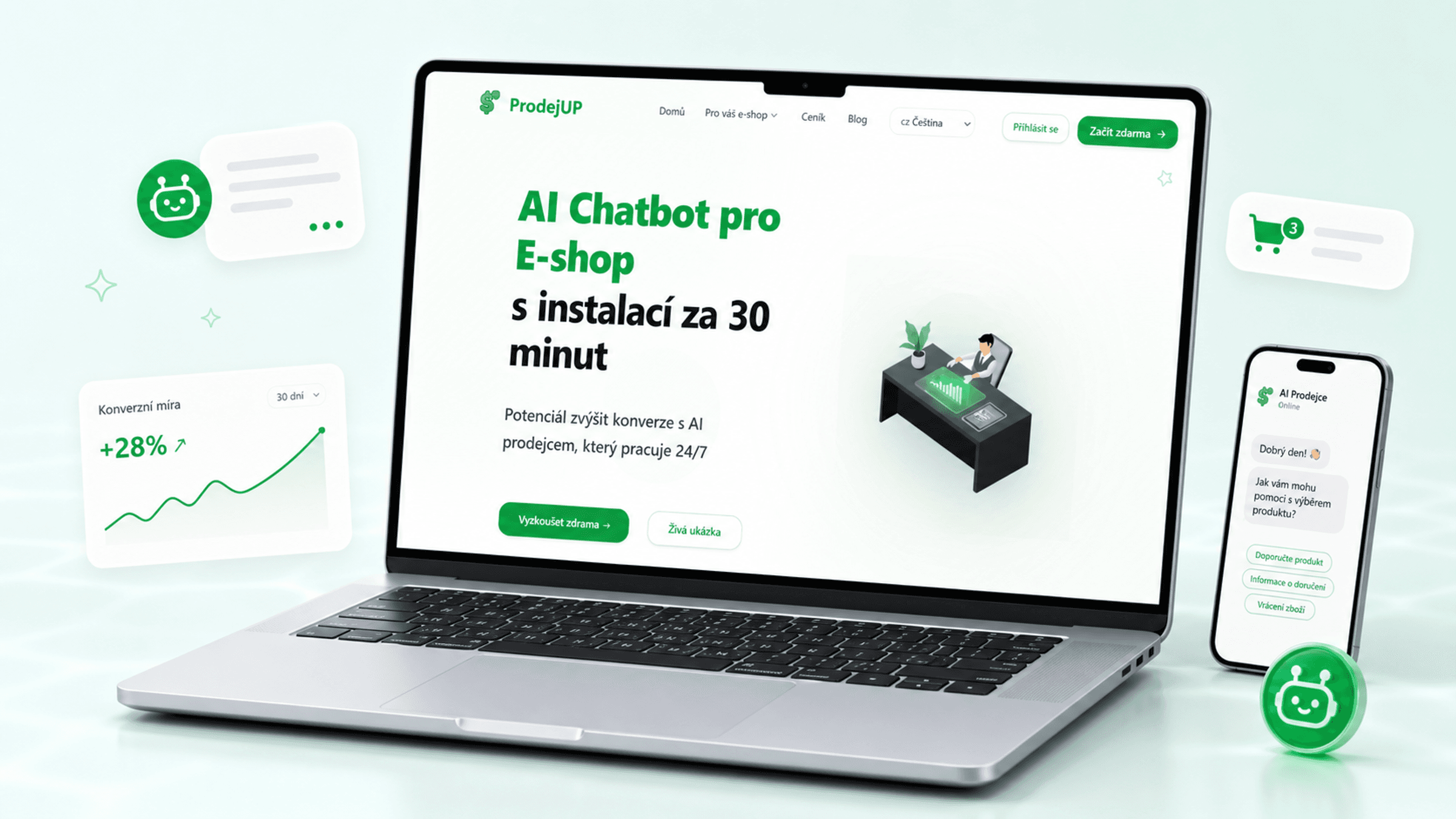 Portfolio banner for ProdejUP