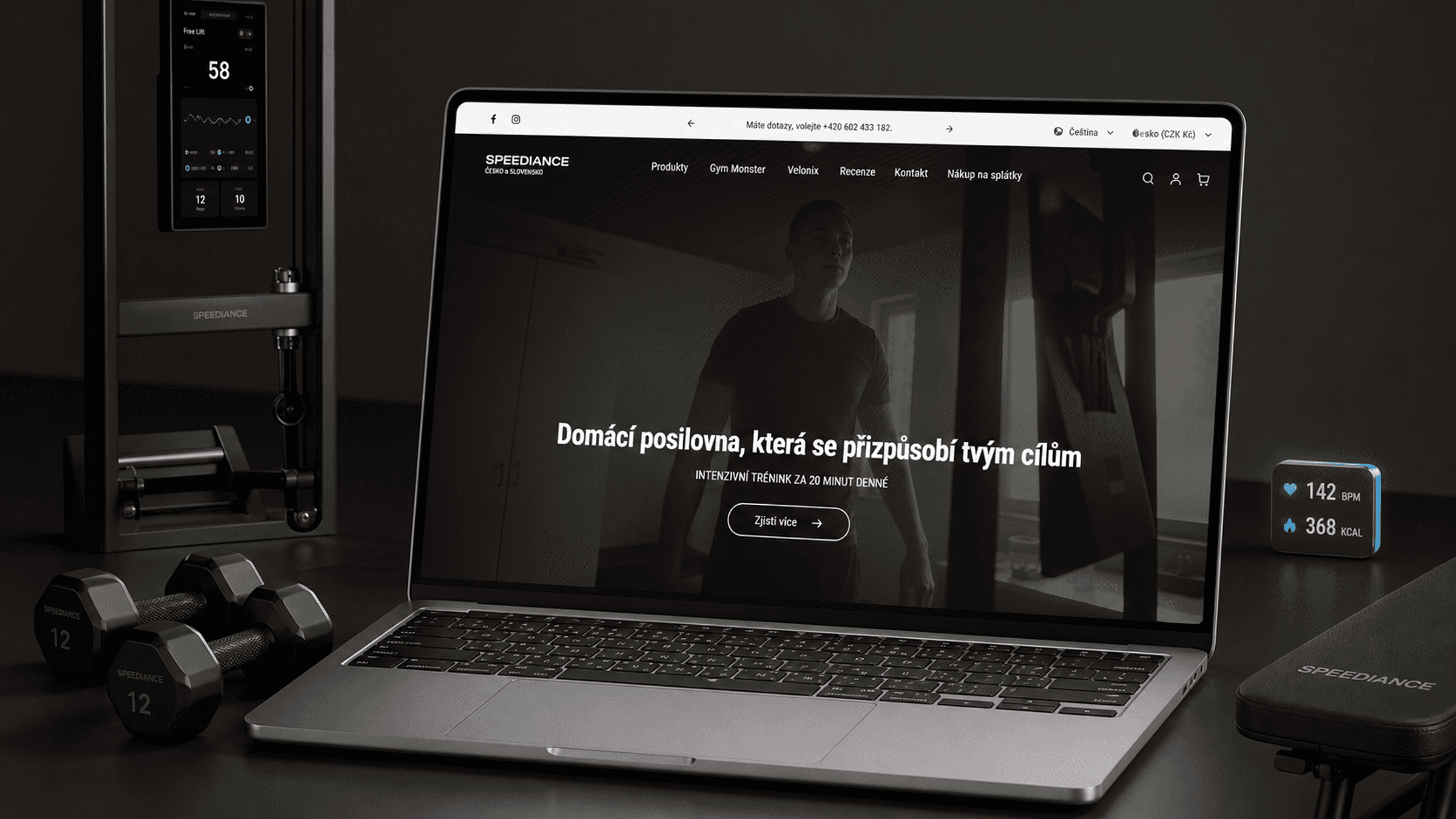 Portfolio banner for Speediance