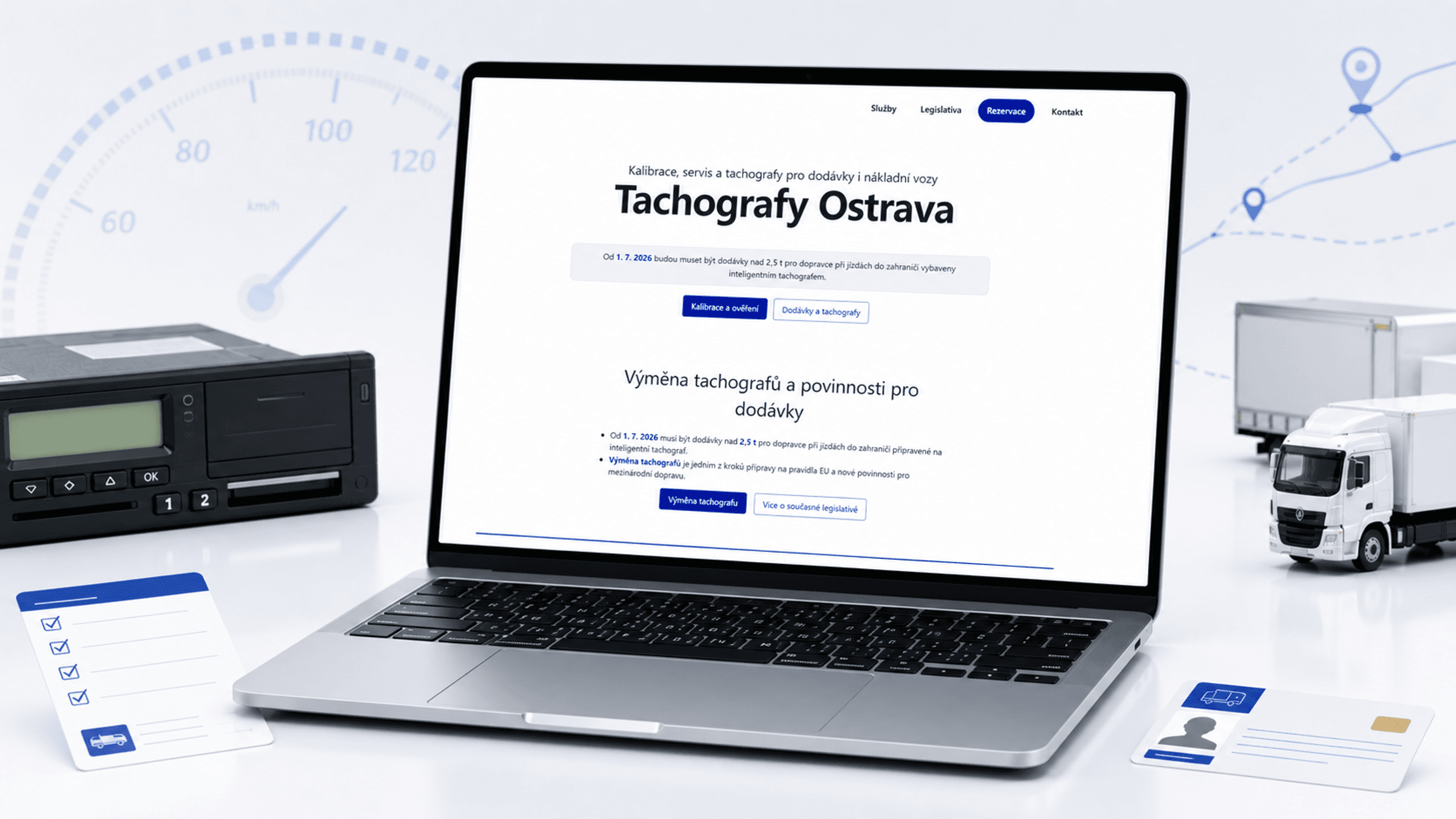 Portfolio banner for TachografyDS