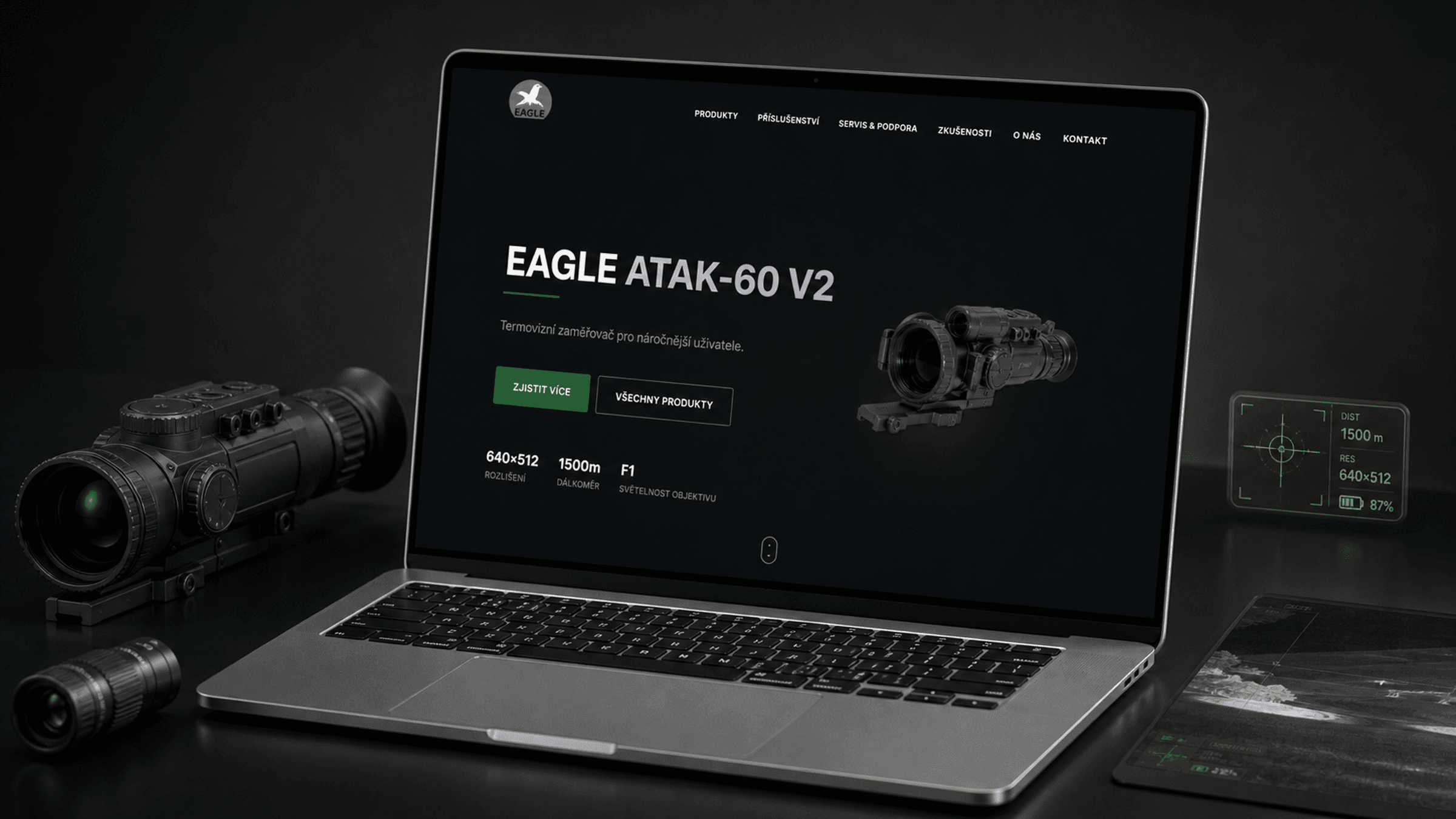 Portfolio banner for Termovize Eagle