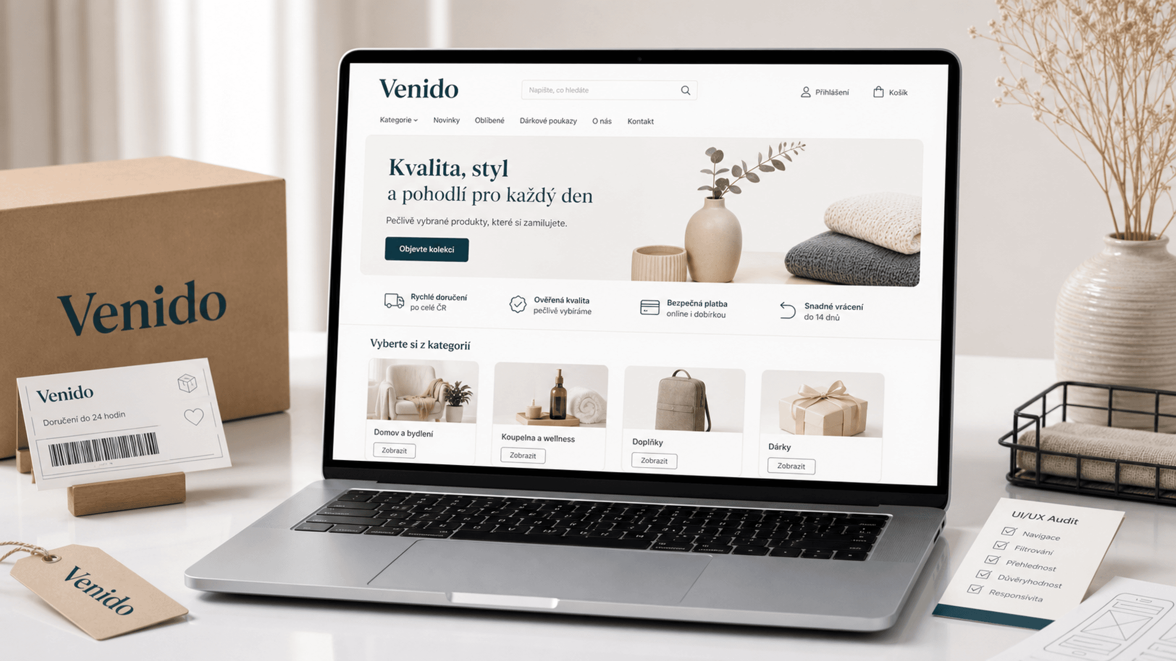 Portfolio banner for Venido