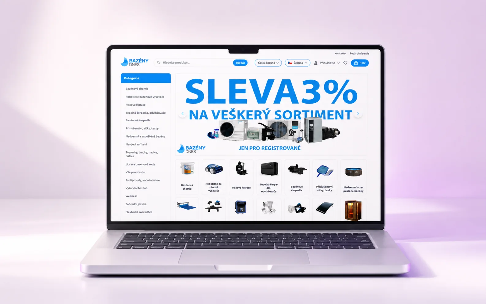 Výsledky PPC kampaní na notebooku