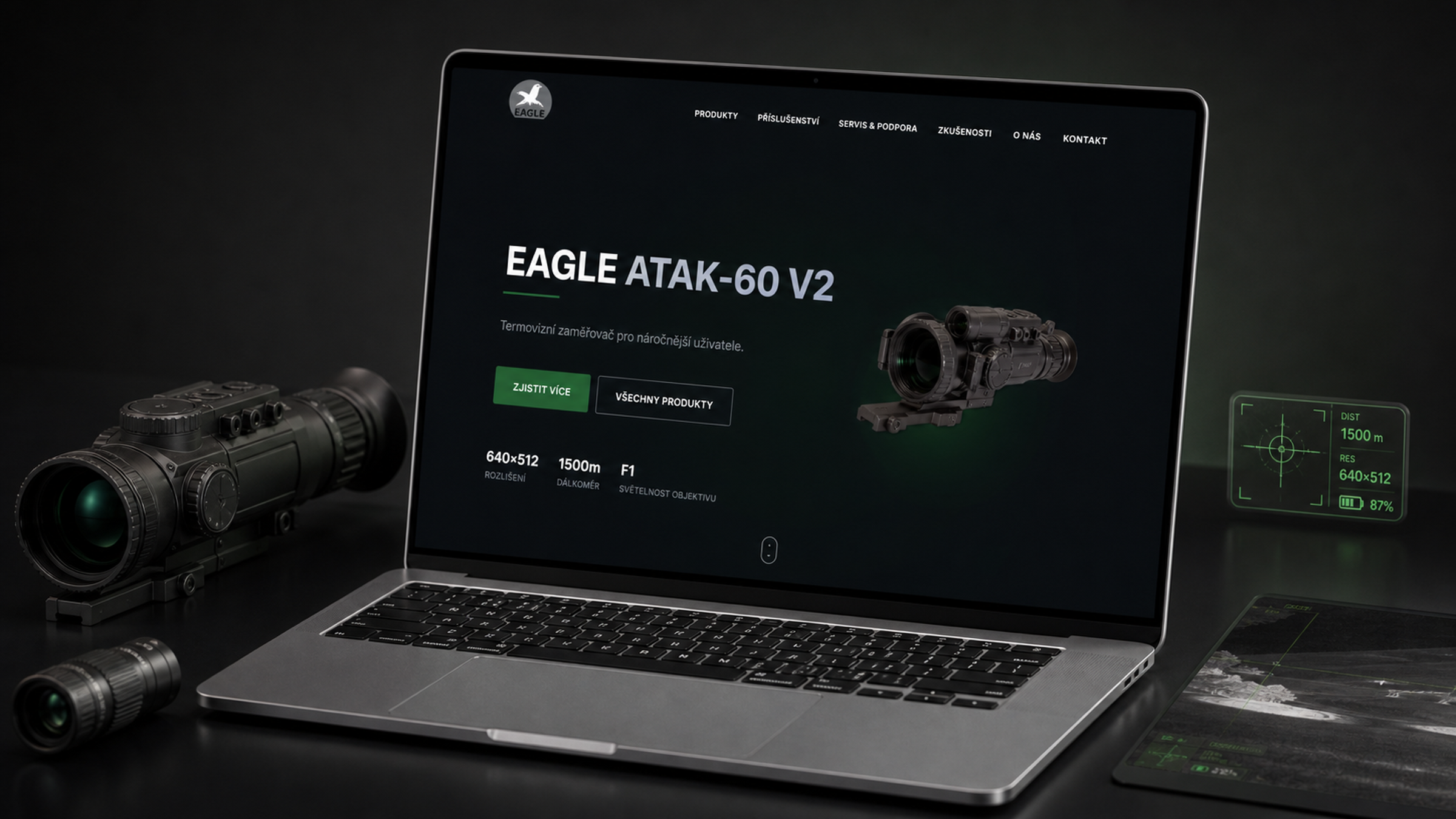 Portfolio banner for Termovize Eagle